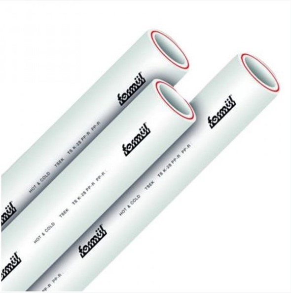 Труба поліпропіленова PPR Дn 63х8,6 скловолокно PN20 Formul